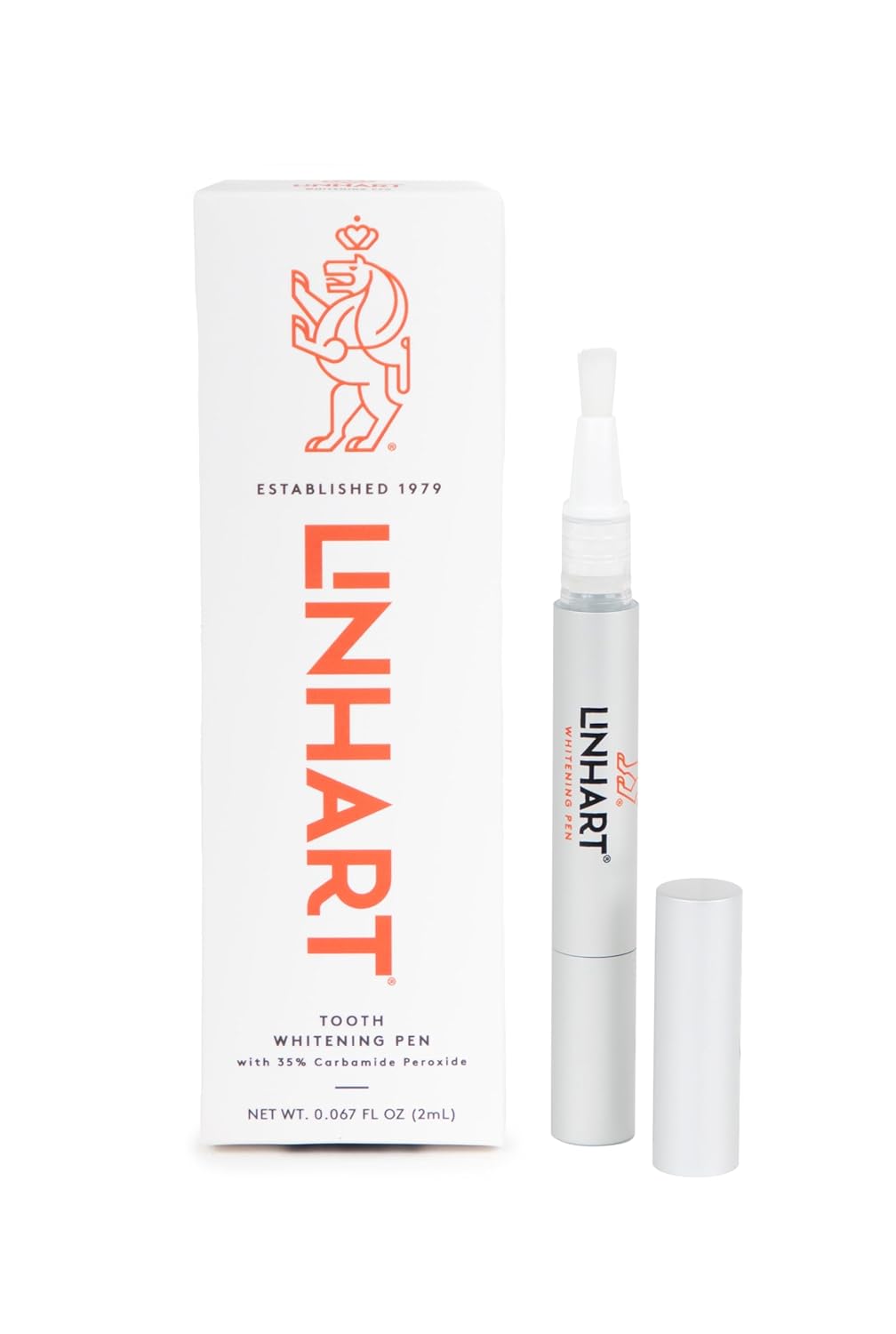 Linhart Teeth Whitening Pen – Professional Strength Gel for a Brighter Smile – Fast, Safe, and Easy-to-Use Whitening – No Sensitivity – Compact & Travel-Friendly – 30+ Applications