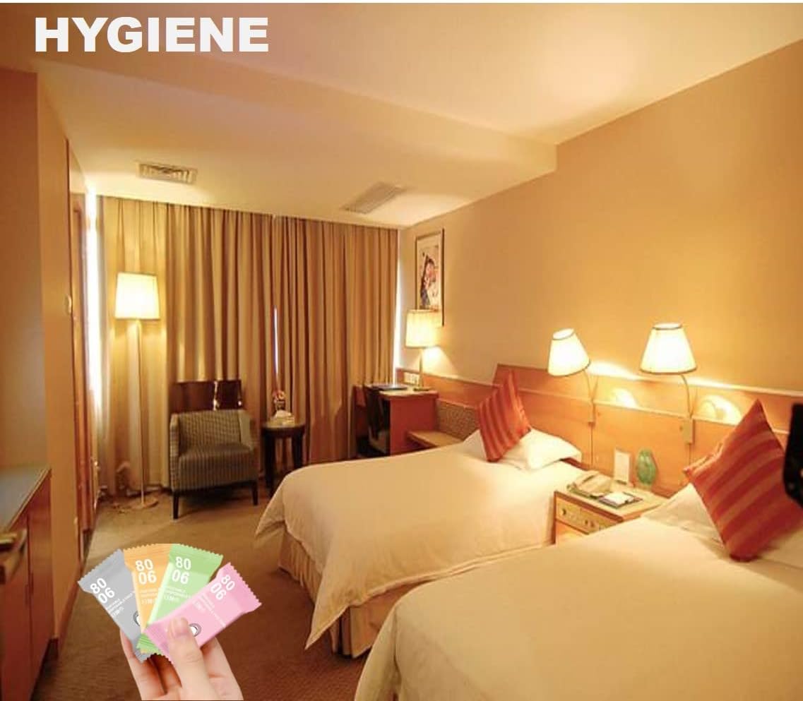 Premium Compressed Towels, Pure Cotton Portable Washcloth for Camping or Travel…