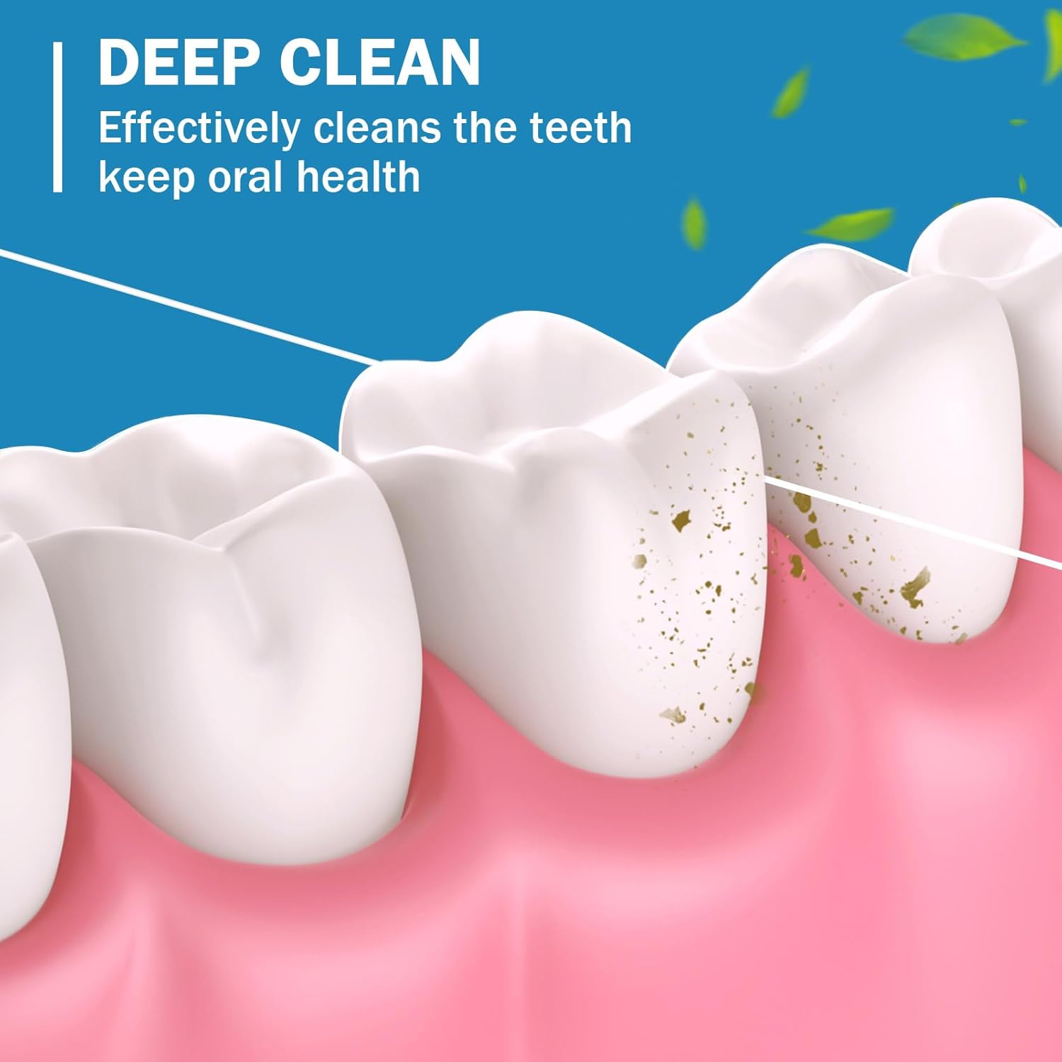 Honeydak 150 Pack Dental Floss Bulk Mint Flavored Floss 50m Each Travel Dental Floss Oral Care for Teeth and Gum Protection (White)