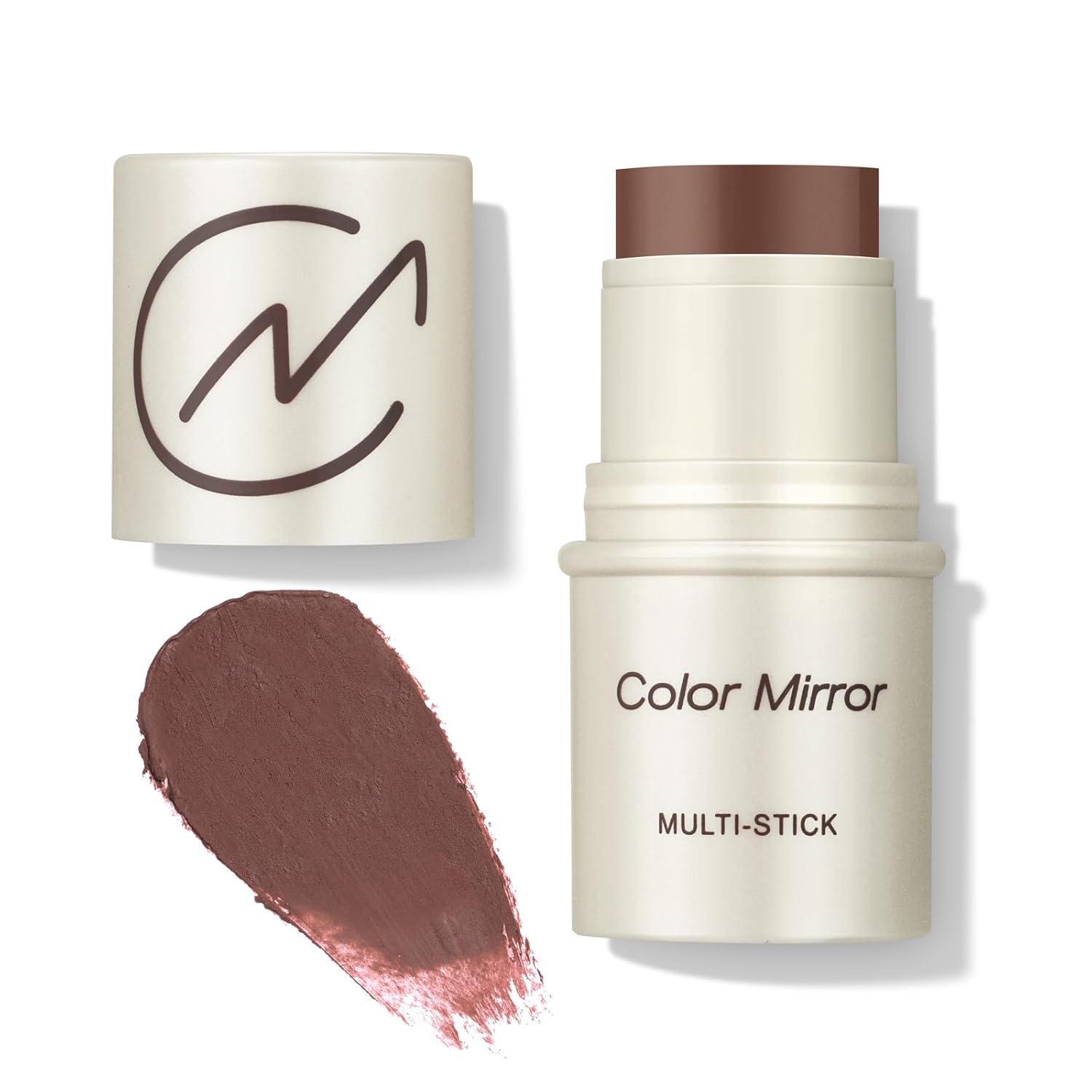 Multi-Use Makeup Stick - Blush, Lipstick, Eyeshadow & Highlighter For All Skin, Buildable Color, Long-Lasting, Lightweight, Natural Soft Finish(60 Bronze Matte), 0.158 oz