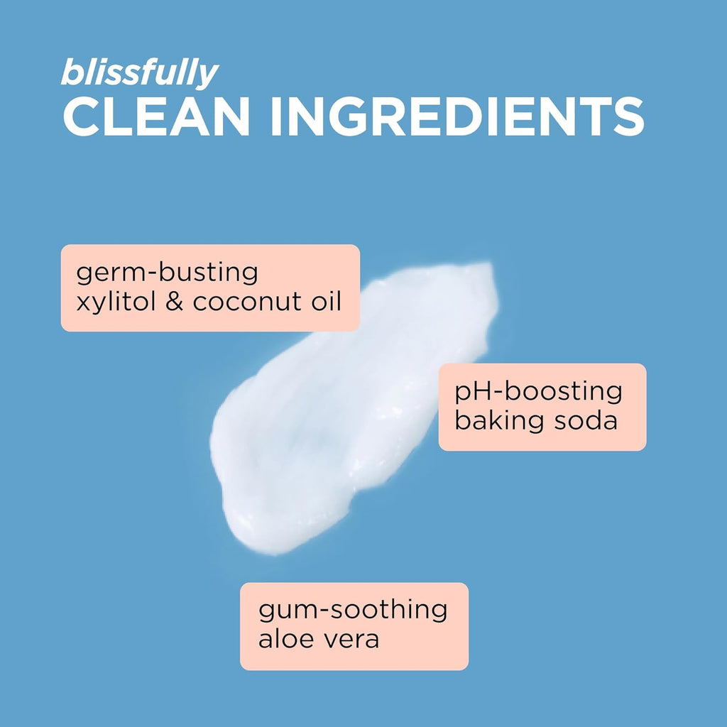 Cocofloss Cocoshine Whitening Toothpaste, Remineralize & Repair Sensitive Teeth, Fluoride-Free with n-HA, Kid-Friendly, Lychee Breeze, 3.4 oz