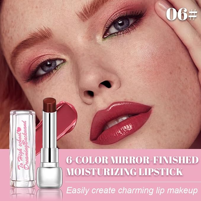 Plum Plumper Moisturizing Butter Lipstick for Women, Natural Tinted Lip Balm Shine Nourishing Hydrating Lip Gloss Stain for Dry Lips, Lightweight Lip Liner Care Makeup, Vegan 1Pc Dark Plum Wine