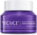 Teeth Whitening Powder, Teeth Whitening, Whitening Toothpaste Power, Removes Stains, No Sensitivity, Breath Freshener, Mint Flavor Purple Brightening Powder 30g