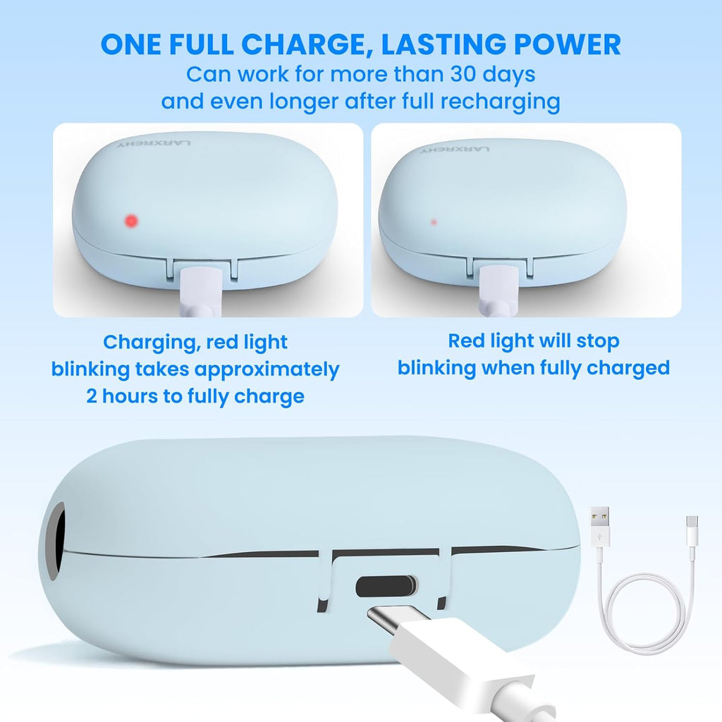 Toothbrush Cleaner Case - Toothbrush Covers with Holder - Portable & Rechargeable Travel Home Toothbrushes Cleaner Case - Fits All Manual or Electric ToothBrushes(Blue)