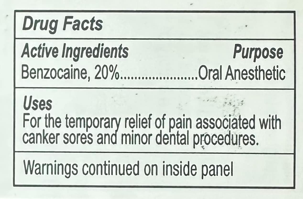IOLITE Oral Topical Gel with Xylitol and Vitamin E - Gluten Free - Relief for Canker Soars and Dental Pains (1oz, Mint Parfait)