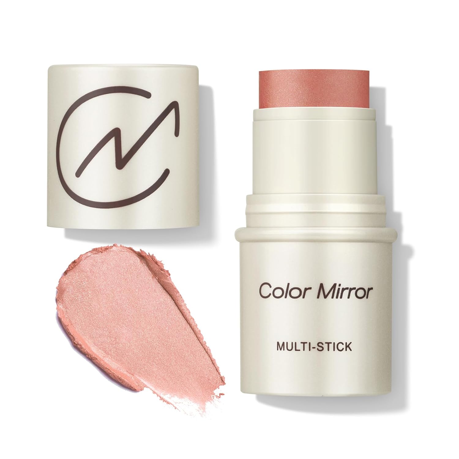 Multi-Use Makeup Stick - Blush, Lipstick, Eyeshadow & Highlighter For All Skin, Buildable Color, Long-Lasting, Lightweight, Natural Soft Finish(06 Toffee Shimmer), 0.158 oz