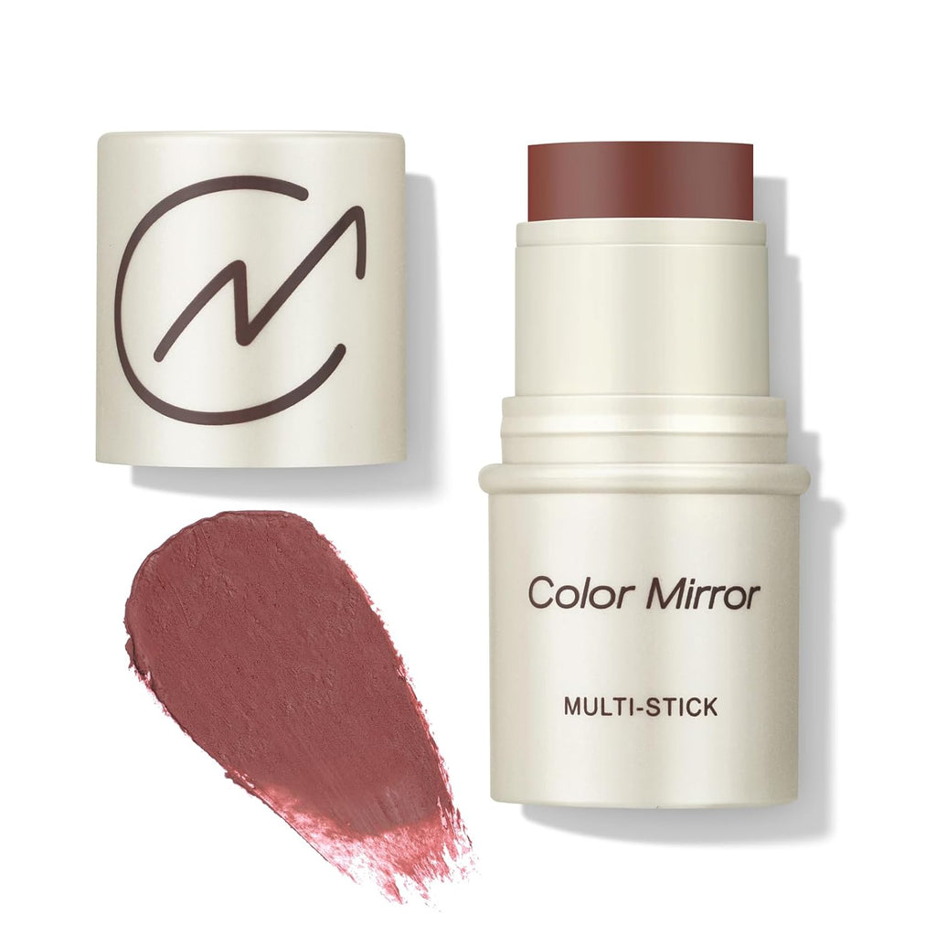 Multi-Use Makeup Stick - Blush, Lipstick, Eyeshadow & Highlighter For All Skin, Buildable Color, Long-Lasting, Lightweight, Natural Soft Finish(58 Acorn Matte), 0.158 oz