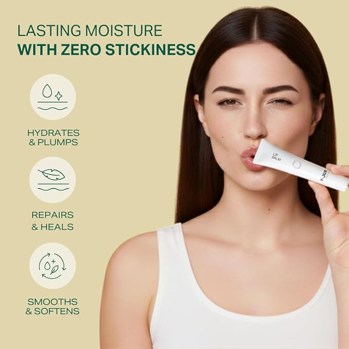 Y’OUR Intensive Lip Balm | Overnight Lip Mask: Lightweight & Comforting with Natural Shea Butter & Rosehip Oil; Extreme Moisturizer for Dry Lips. Paraben & Silicon-Free. Made in USA. 15ml (0.5 oz.)