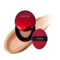 [*Mini Size*] TIRTIR Mask Fit Red Cushion Foundation | Full coverage, Weightless, Skin fit, Satin Glow Finish, Korean Makeup BB Foundation, beauty, Tattoo cover up, Buildable (#33C Hazel, 0.15 Fl Oz)