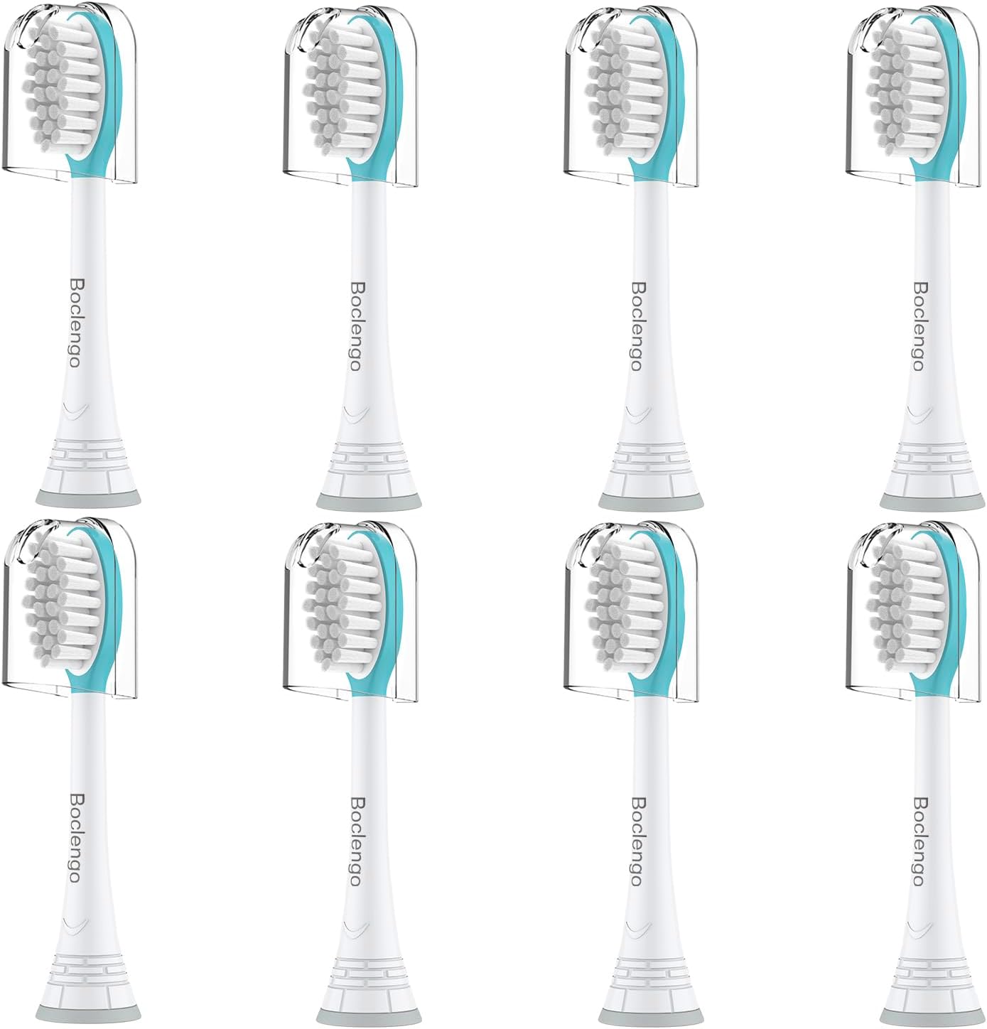 Kids Replacement Toothbrush Heads for Philips Sonicare Kids Replacement Heads, Soft Standard Brush Head for 7-12 Child,for Phillips Sonic Care Electric Small Brush HX6032/94,HX6320,HX6321,8 Pcs,Blue