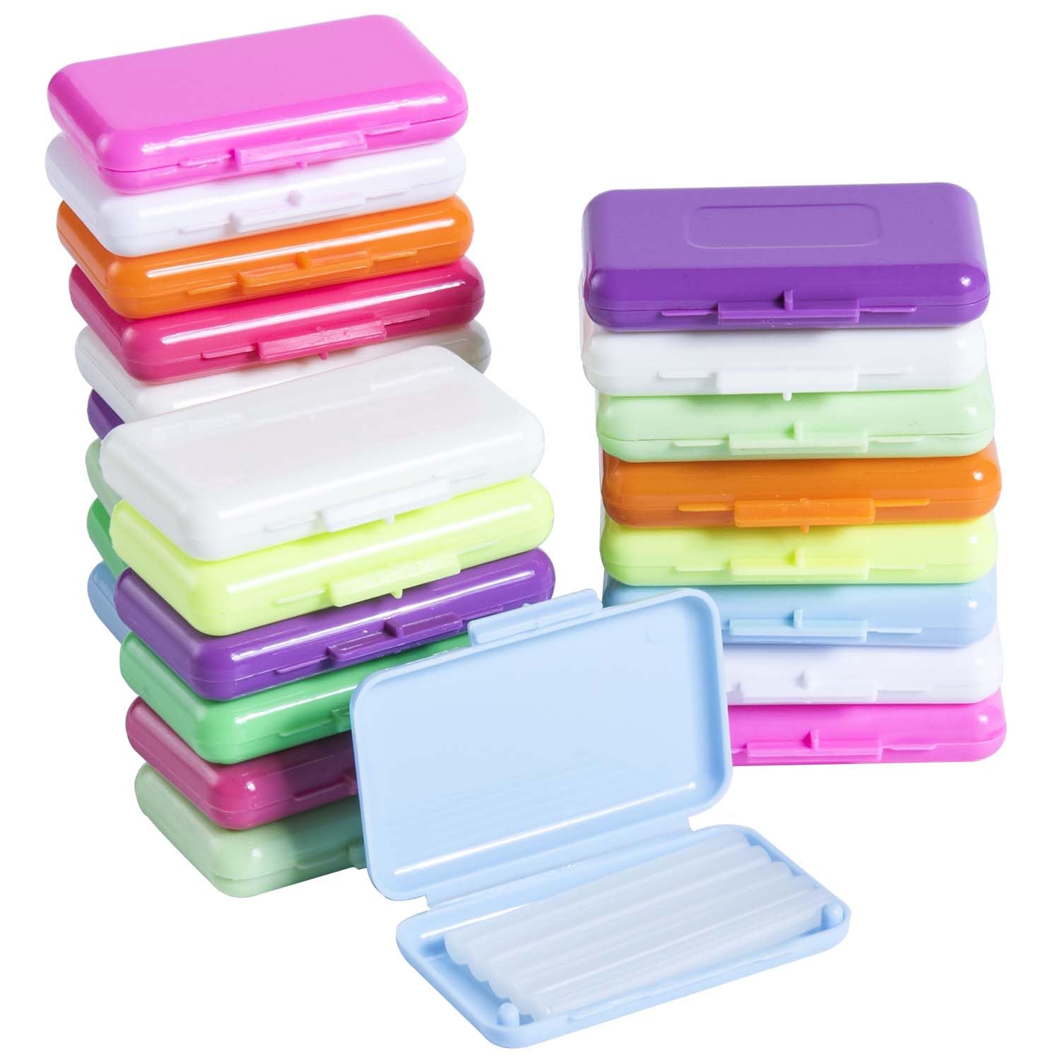 24 Pack Colorful Orthodontic Wax Dental Wax for Braces Wearer