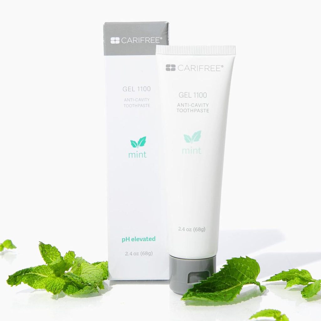 CariFree Maintenance & Prevention Starter Kit, Mint | Anti-Cavity Fluoride Toothpaste & Mouthwash Freshens Breath and Moistens Mouth | Dentist Recommended for Oral Care (3 Piece Set)