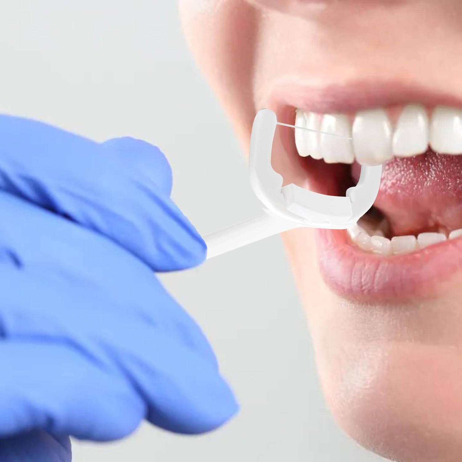 Ultraclean Access Flosser Refill Heads Snap-On Dental Flosser Refill Heads for Proper Oral Care & Hygiene 110PCS