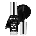 Professional Halloween Black Tooth Paint, Temporary Black Tooth Paint，Decayed Rotten Cruddy Missing Teeth Makeup, Perfect for Cosplay, Halloween Makeup, Theater, Costume Party