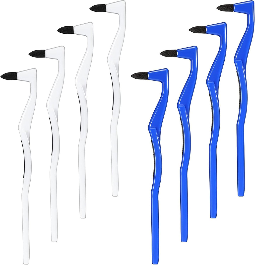 Geiserailie 8 Pieces Tooth Stain Eraser Tooth Stain Removers Tartar Remover Plaque Remover for Teeth Dental Polisher Cleaning Kit for Whitening Polishing