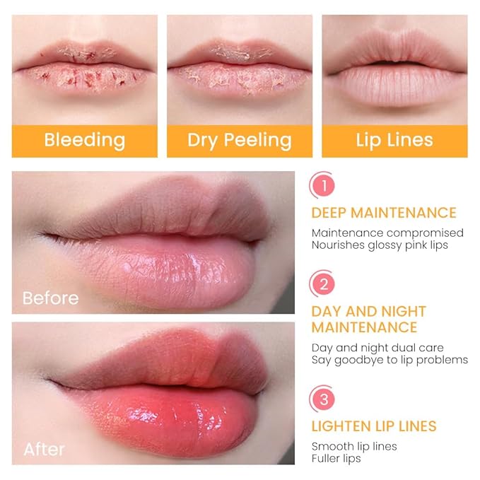 BINGBRUSH Color Changing Lipstick Queen,Moisturizer Long Lasting Lip Care Lip Balm Magic Lip Gloss Lip Tint Stain Glossly Makeup Lipstick Set for Women (#2 Orange, 1 Count(Pack of 1))