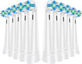 10 Count IO Replacement Heads Compatible with Oral B IO 2/3/4/5/6/7/8/9/10/Deep Clean Series Electric Toothbrush, Brush Heads Refill Compatible with Oral B IO for Teeth and Gums Care (White)
