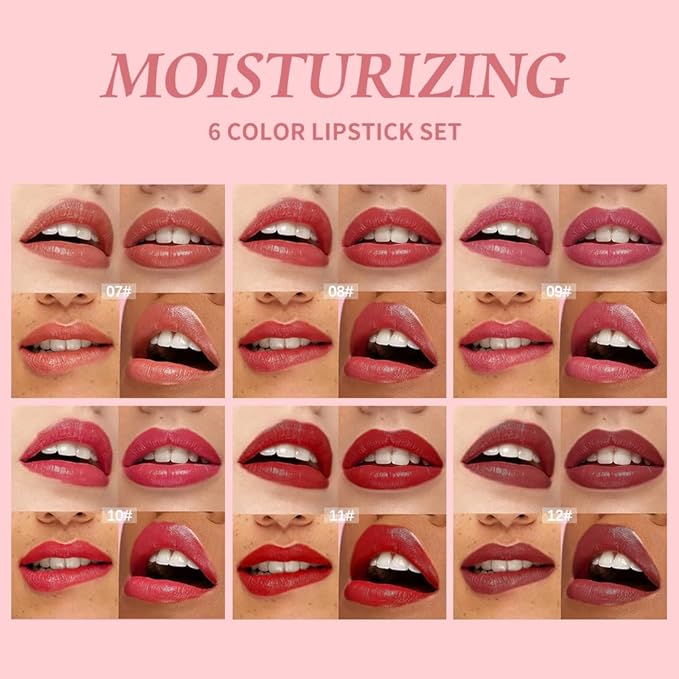 Lip Stain Hydrating High Shine – Lightweight Non-Sticky Glossy Lip Tint, Mirror Shine Moisturizing Lip Makeup for Plump & Full Lips, Long-Lasting Rich Color Lip Glaze, Soft Smooth Lip Gloss 7# to 12#