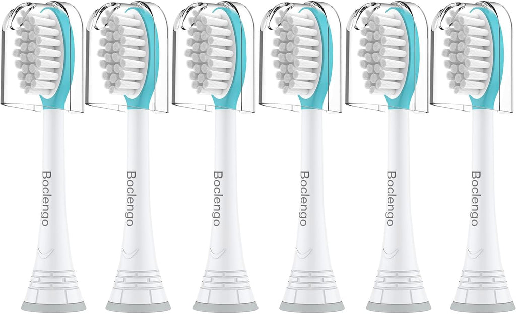 Kids Replacement Heads for Philips Sonicare Kids Toothbrush Heads,for Phillips Sonicare HX6042/94, HX6340,HX6321,HX6320/30,Standard Child Brush Head for Philips Sonic Care,Boy Girl,6 Pcs