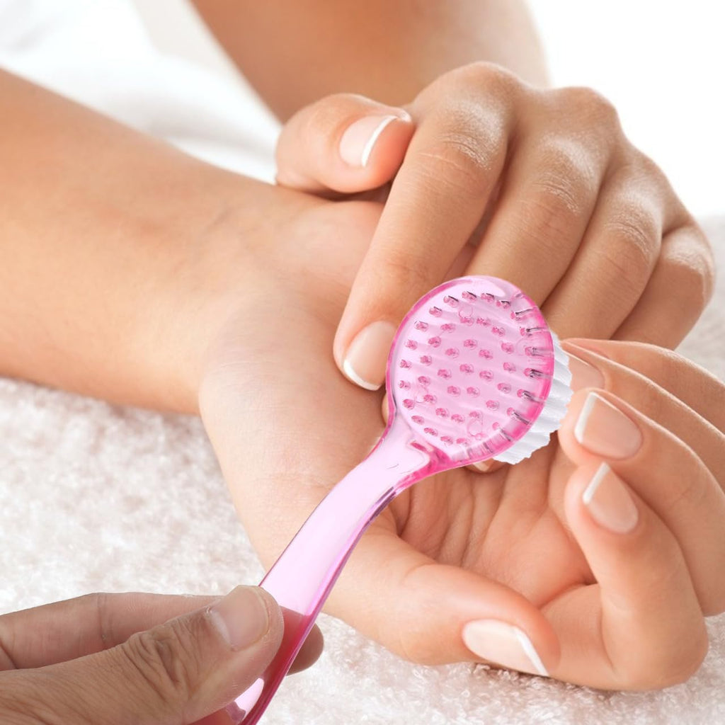 NOLITOY 10pcs Facial Cleansing Brush, Soft Bristle Exfoliator Wash Scrubbers for Skin Care Makeup Removal