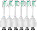 Toothbrush Heads for Philips Sonicare Replacement Brush Heads Medium Soft Dupont Bristles Electric Toothbrush Replacement Heads Fit E-Series Essence Xtreme Elite Advance and CleanCare, 6 Pack
