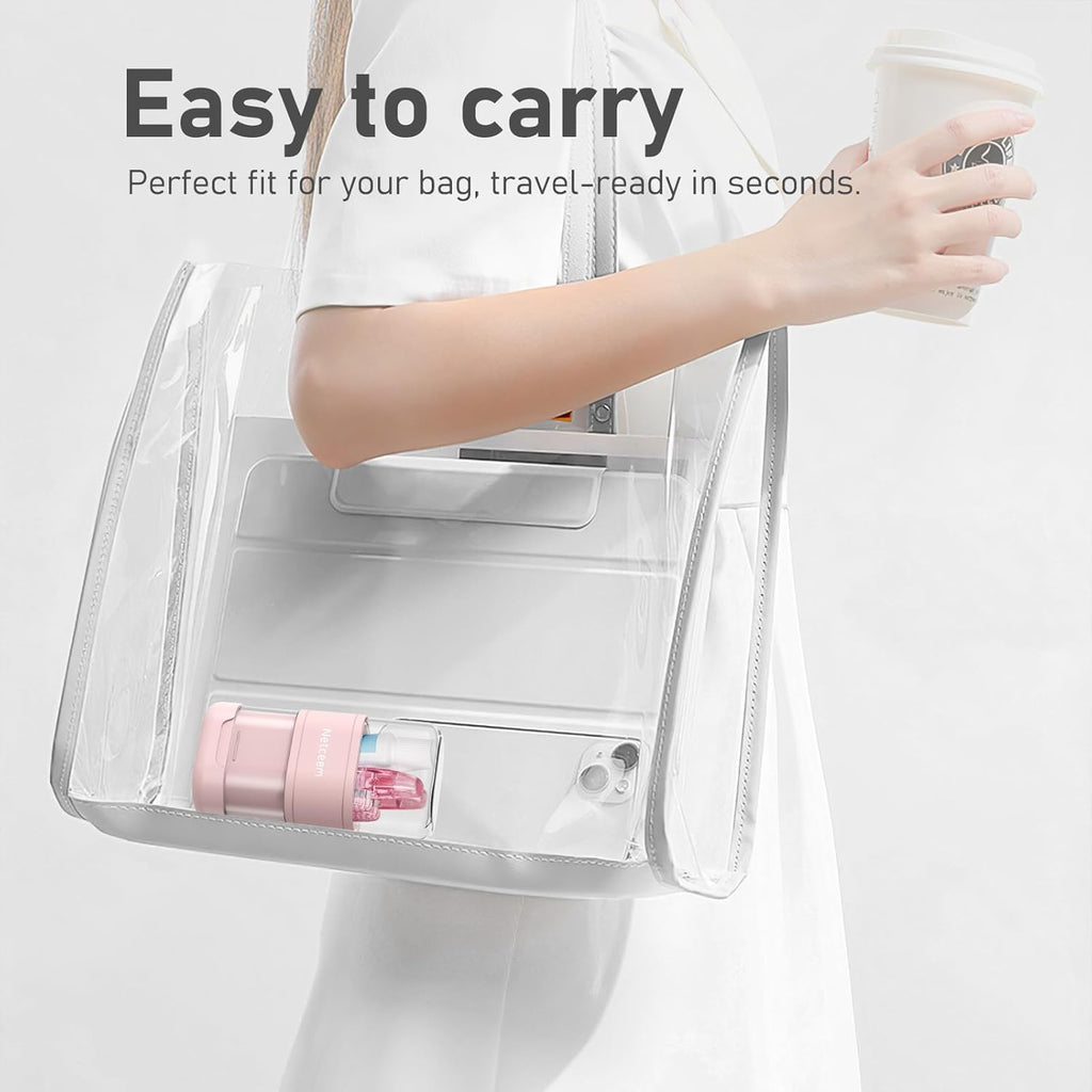 Toothbrush Case Kit Portable Folding Tooth Brush Holder for Travel and Toothpaste Cover Container with Mouthwash Cup, Compact Oral Clean Tools Organizer for Camping, Trips, School, Home (1Pack）