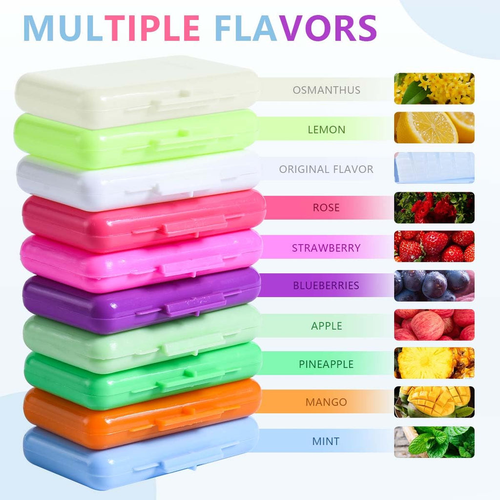 24 Pack Colorful Orthodontic Wax Dental Wax for Braces Wearer