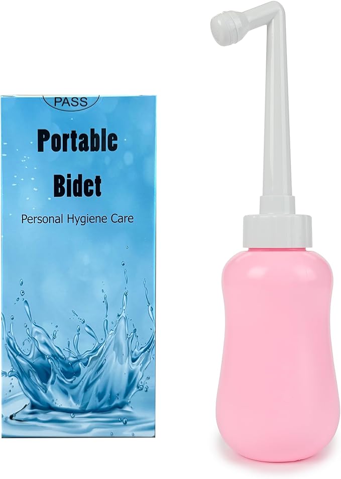 Deepdeem Postpartum Care Bottle – Reusable Peri Bottle for Women, 16.9 Oz Portable Vaginal Douche with Upside Down Design for Travel & Home, Cleansing After Birth, Hygienic Personal Hygiene Tool