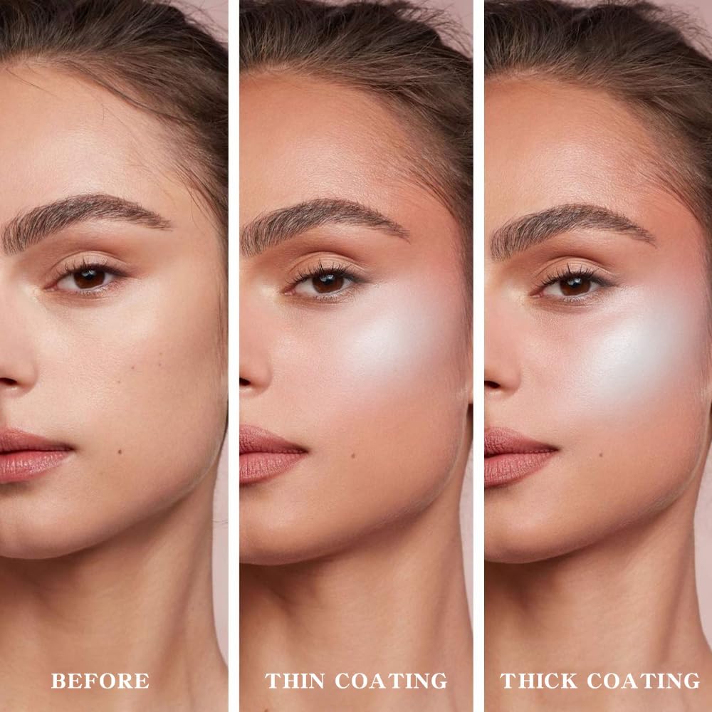 Matte Blush Powder for Cheeks, Cruelty Free Makeup – Long Lasting Natural Face Blusher Makeup, Lightweight Blendable Cheek Color Palette for Women All Skin Tones - #03 Pastel Blue