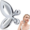 Stainless Steel Gua Sha Facial Tools,3D Butterfly Facial Roller for Women,2-in-1 Guasha Tool for Face Eye Skin Tightening,Body Gua Sha Tool for Lymphatic Drainage&Acupressure