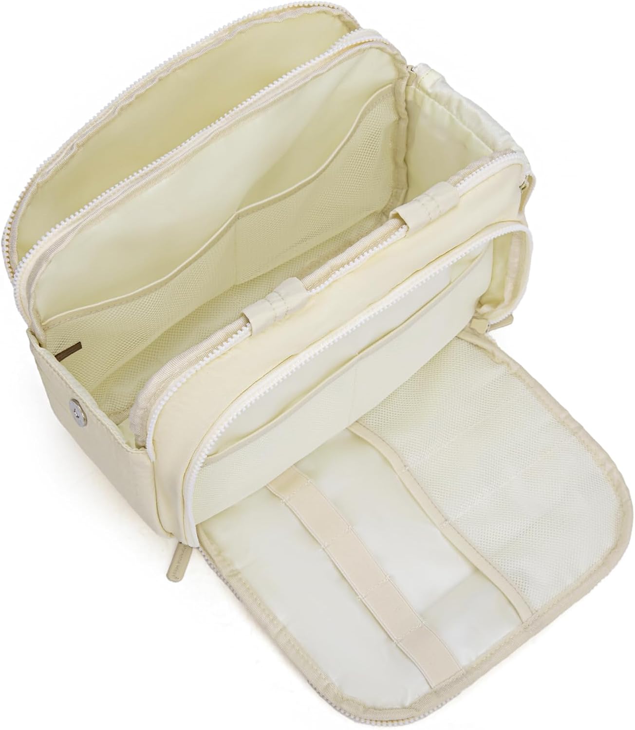 Montana West Travel Toiletry Bag Large Capacity Travel Bags Soft Makeup Organizer Lightweight Puffy Cosmetic Bag with Waterproof Compartment