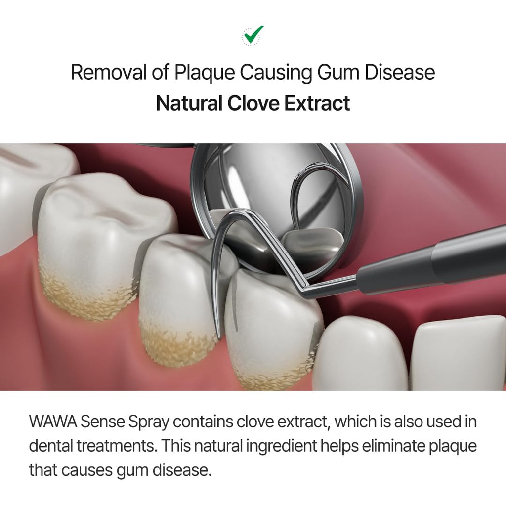 ROROBELL Wawa Sense Spray Oral Care Mouth Freshener Fights Bad breath ((1/3 Fl Oz (Pack of 3)))