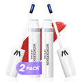 Wonderskin Wonder Blading Lip Stain Peel Off Masque, 2 Pack - Long Lasting, Waterproof and Transfer Proof Matte Red Lip Tint Stain (Hayley Masque)