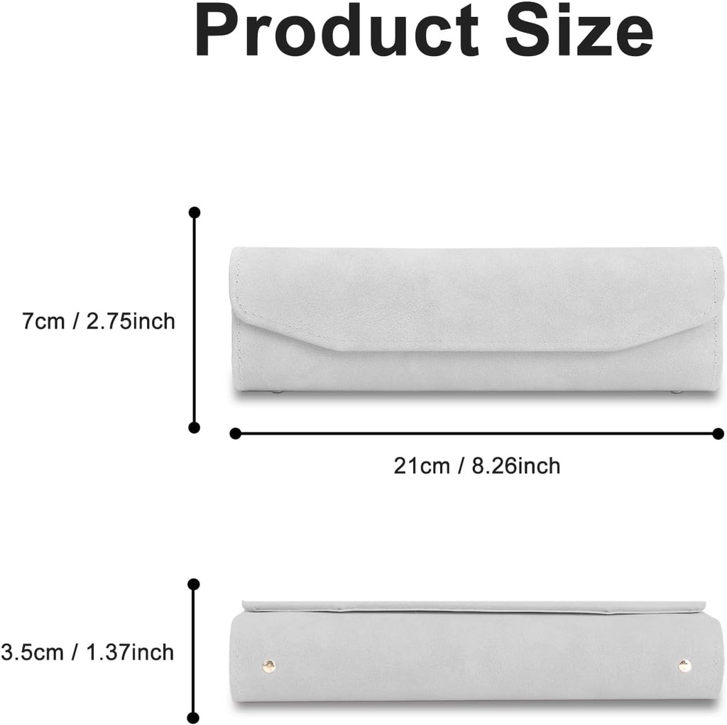 Leather toothbrush travel case, suitable for Oral-B/Oral-B Pro/Philips Sonicare electric toothbrushes, portable magnetic opening and closing protective bag