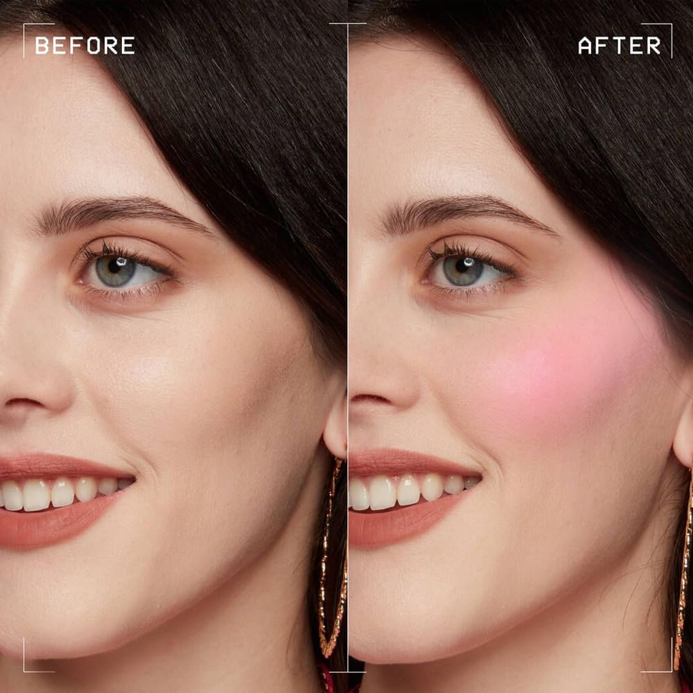 Pale Mauve Matte for Face Cheeks Blush,Natural Cream Blushes Makeup Palette, Light Monochrome Blush Creamy Powder Palette Makeup for Older Women, Blushes Eyeshadow Foundation for Every Day 06