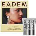 EADEM The Threesome: Three Mini Le Chouchou Lip Softening Balms, Lip Gloss for Women, Lip Plumper & Lip Mask, Overnight Hydrating & Moisturizing Luxury Lip Balm