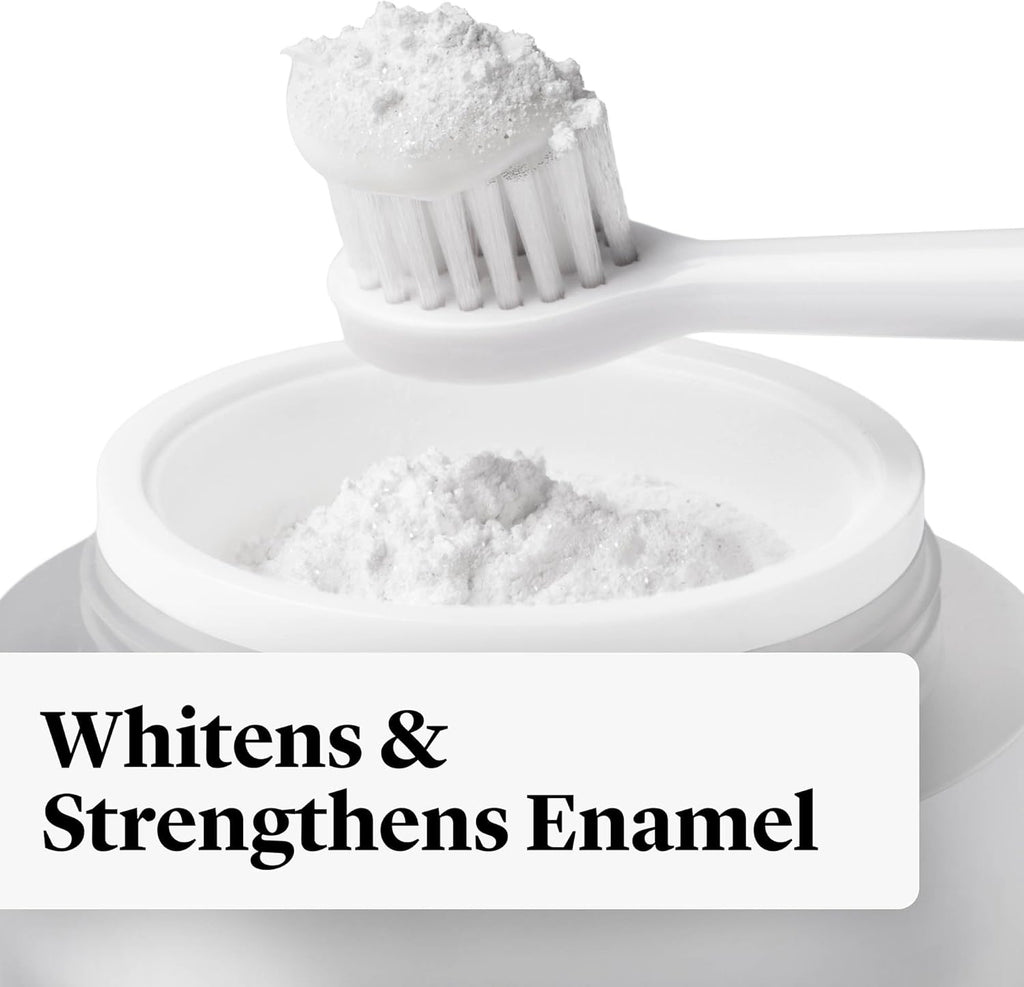 Made by Dentists Professional Teeth Whitening Powder - Remineralizing Hydroxyapatite Tooth Powder Formula with Pap, and Diamond Pwdr - Non-Abrasive Stain Remover for Instant Results