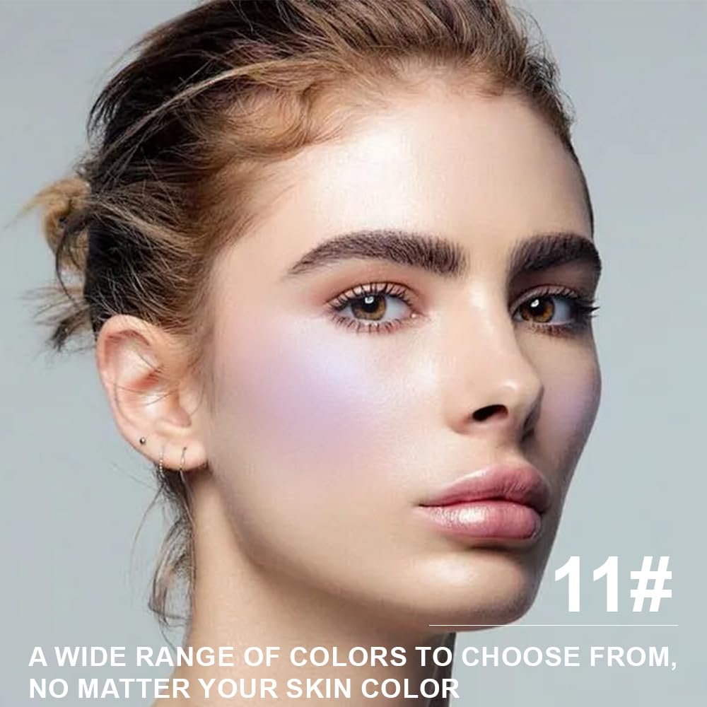 Matte Powder Blush for Cheeks – Long Lasting Natural Face Blusher Makeup, Lightweight Blendable Cheek Color for Women, Vegan & Cruelty-Free – #11 Lavender Lilac