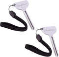 2pcs Tube Toothpaste Squeezer Keys, Metal Hair Dye Color Key Roller Dispenser Wringer Tool