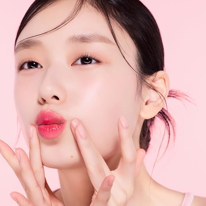 ETUDE Dear Darling Water Tint – Strawberry Ade | Korean Lip Stain & Lip Tint for Hydrated Pink Lips, Smudge-Proof Long-Lasting Lip & Cheek Makeup | K-Beauty Gift, Stocking Stuffers