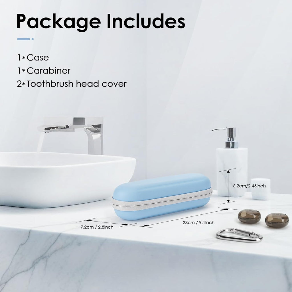 Yinke 2.0 Electric Toothbrush Case For Oral B/Oral-B Pro/Philips Sonicare/Aquasonic Toothbrush, Travel Electric Toothbrush Case