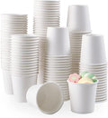 3 oz Paper Cups 600 Count Disposable Bathroom Mouthwash Espresso White Cups for Party, Picnic, Travel and Events
