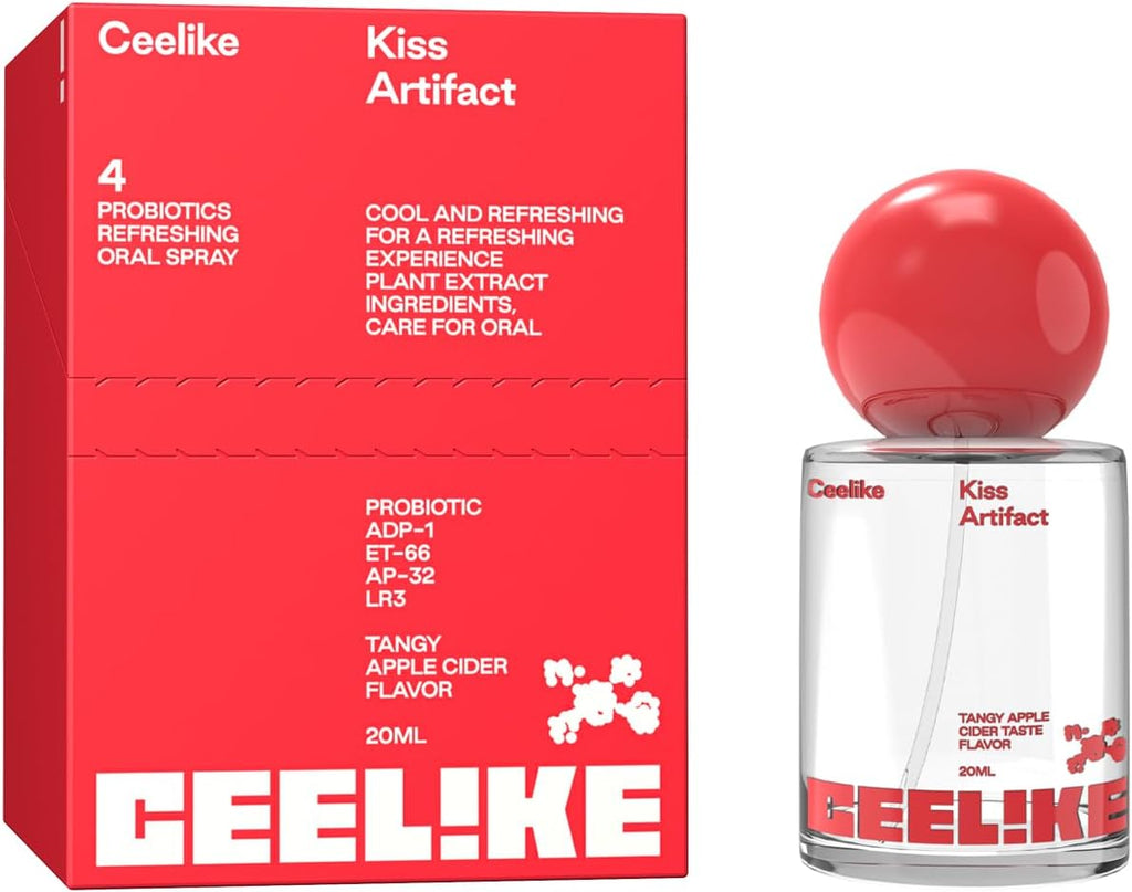 Oral Spray – Fresh Breath, Dual Cooling Experience & Convenient On-The-Go Design – Perfect for Freshening Breath Anywhere, Anytime (Apple Cider, 1 Count)