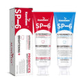2025 New Sp-6 Probiotics Whitening Toothpaste-Fluoride-Free, Enhanced Formula with 6 Probiotics for Gum Care & Fresh Breath, Fresh Mint Flavor(2PC)（Blue+Red）