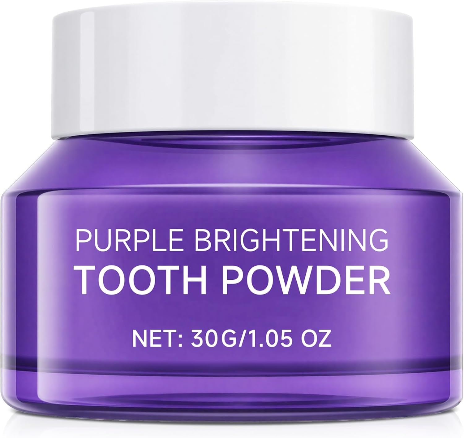 Teeth Whitening Powder - Enamel-Safe Brightening Powder for Stains - Helps Remove Coffee, Tea, Wine & Tobacco Stains - Gentle for Sensitive Teeth