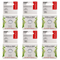 RADIUS Vanilla Mint Dental Floss 55 Yards Vegan & Non-Toxic Oral Care Boost & Designed to Help Fight Plaque Clear - Pack of 6