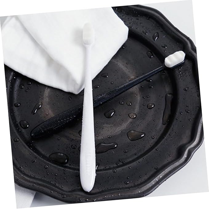 Yardwe 6pcs Portable Micro Nano Toothbrush with Ultra Soft Bristles for Pregnant Women Postpartum Use Head Wear-Resistant Lightweight Travel Oral Care