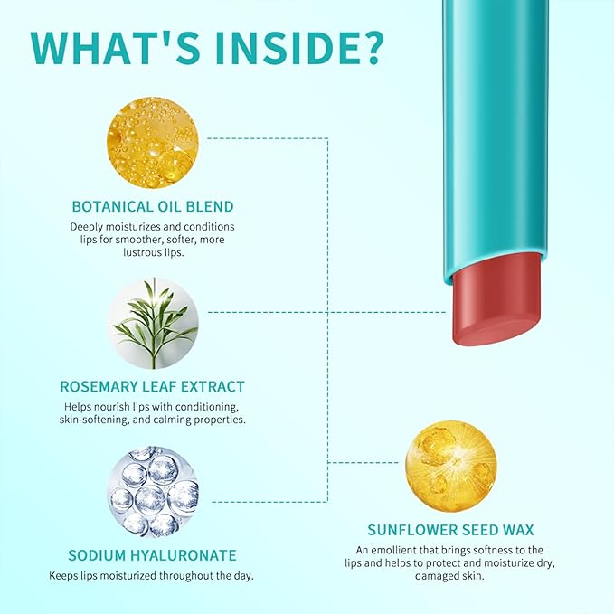 Charm Kiss Colored moisturizing lipstick,hydrates and hydrates the lips,Long-Lasting Waterproof Lip Gloss Lipstick,Natural Lip Moisturizer with Vitamin E,Non-Stick Cup Lip Tint Stain(6# Peach Taupe)