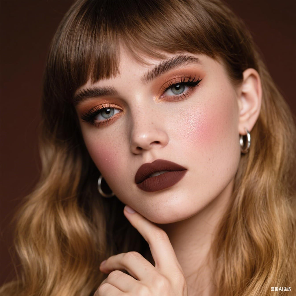 2-in-1 Gradient Matte Lipstick & Lip Liner Set, 3Pcs Long Lasting Waterproof Lip Crayon for Women, Flawless Contour, Lightweight Ombre Lip Color Pencil (01#05#08#)