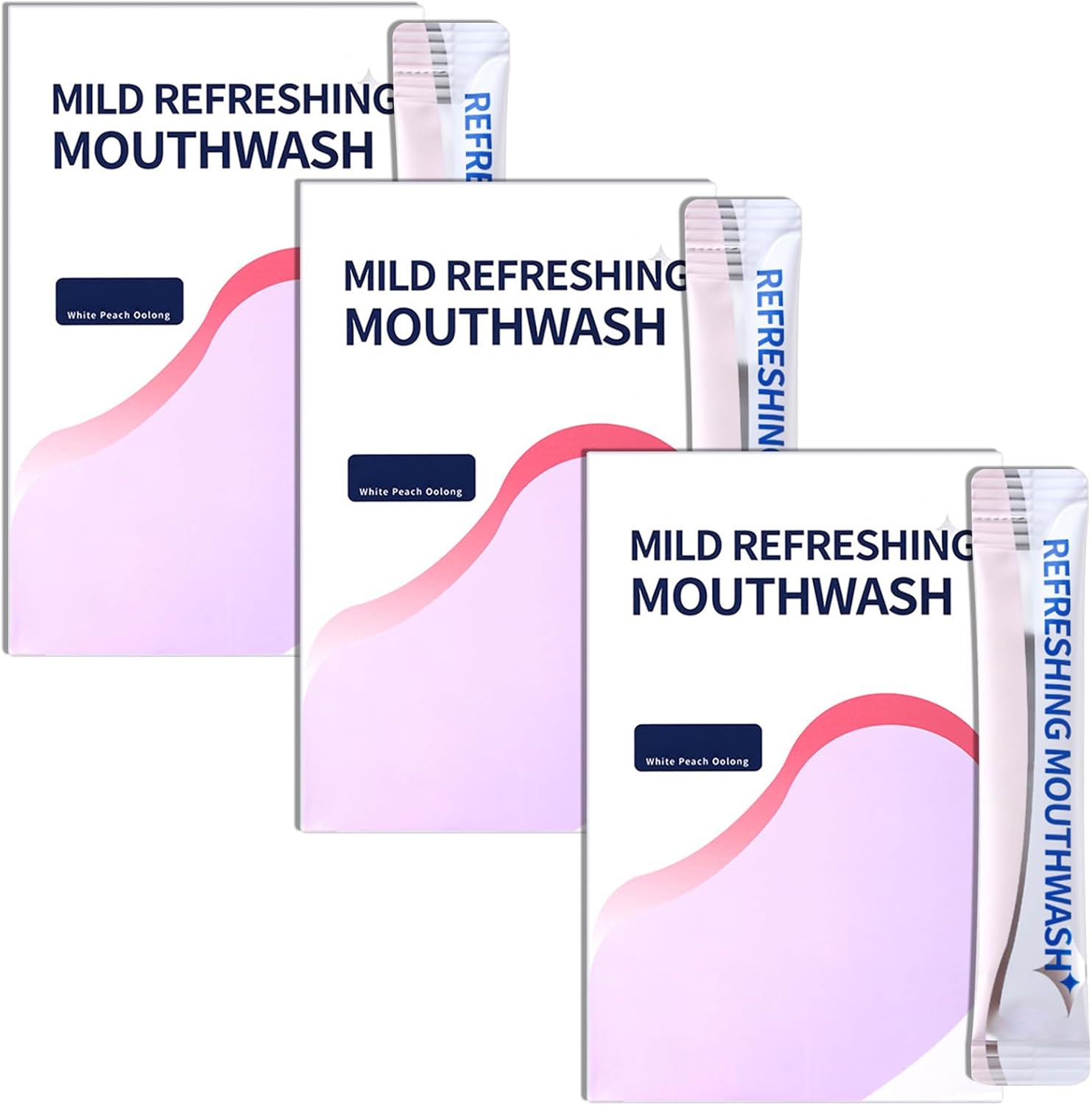 Travel Size Mouthwash,Mini Mouthwash Travel Size Bulk Portable Mouth Wash Set,Individual Small Travel Mouth Wash Packets for Fresh Breath(Pack of 60) A38